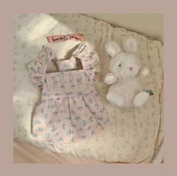 Брендовое розовое летнее платье с рукавами, милая кружевная юбка, цветочный принт