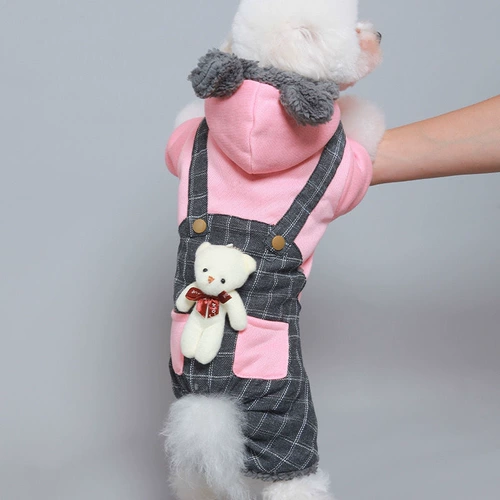 Плюшевые щенки собака осень и зимнее платье маленькое и среднее значение для собак сделки для любимых кошек весна и осенние снеги Наруид
