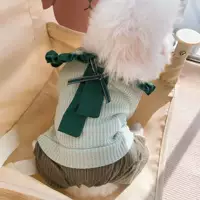 Зеленая кукла, кукольный воротник