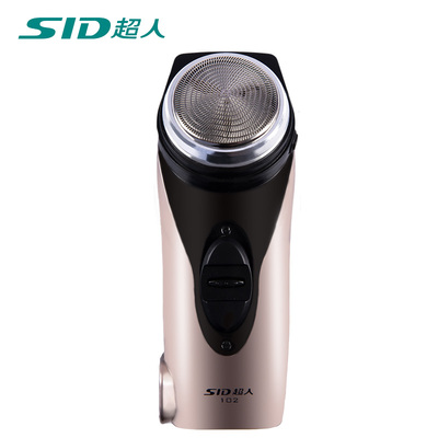 超人剃须刀rs102电动单刀头大胡子超人