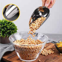 Ice shovel thickened stainless steel large rock sugar shovel Whole grain shovel Feed shovel Rice flour shovel Dried fruit shovel