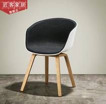 Nordic Influencer Light Dining Chair Modern Minimalist Backrest Casual Restaurant Cafe Computer Home Table Chair Stool