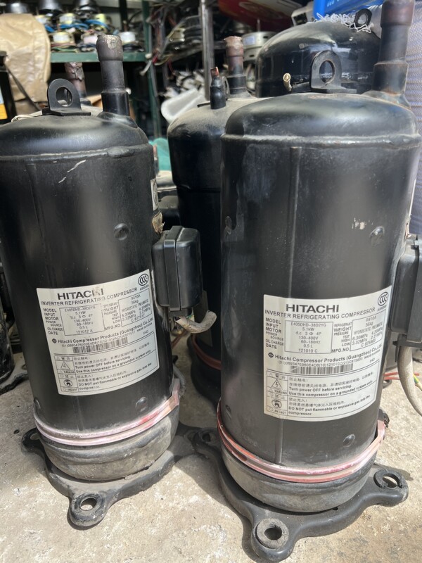 Hitachi Variable Frequency Compressor E405Dhd-36D2Yg/38D2Yg/E655/656Dhd-65D2Yg Disassembly