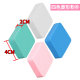 Photo studio makeup artist wet and dry ສີ່ສີ rhombus latex sponge makeup puff thickening 2 packs (pack of 8) free shipping