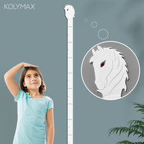 Precision millimeter scale height white cartoon height paste simple child baby tape height wall can be removed