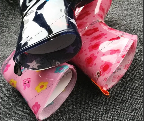 Детский дождевик, туфли для мальчиков, детские сапоги для раннего возраста, водонепроницаемые нескользящие бахилы, в корейском стиле