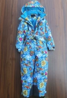 Синий, мультяшный, утепленный