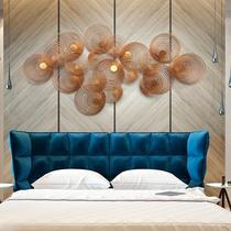 Wrought living room entrance sofa background wall decoration wall decoration Cafe Wall three-dimensional wall hanging restaurant wall decoration