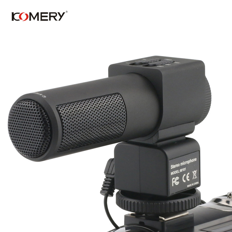 Comry komery digital camera external microphone can improve sound quality and reduce filtering noise