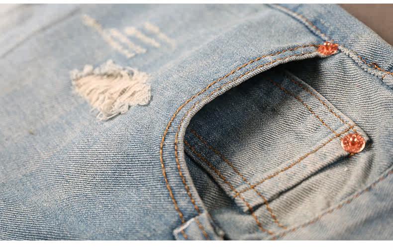 Jeans pour jeunesse droite en vrac MIXSQUARE en coton pour été - Ref 1464881 Image 24