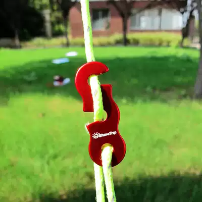 Outdoor S-shaped tent wind rope buckle canopy wind rope buckle large S-shaped drawstring anti-slip adjustment piece binding buckle