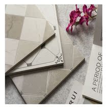 Simple modern Nordic pearlescent floor tiles 300 kitchen balcony tiles geometric tiles tiles tiles toilet wall tiles
