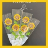 Плетеный крючок для вязания ручной работы, набор материалов для друга для влюбленных, подсолнух, розы, «сделай сам», подарок на день рождения