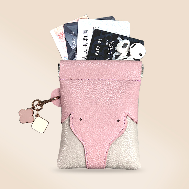 able baby elephant collection bag carry-on cd u shield portable headphone bag zero wallet card bag wallet wallet pocket pocket carry-on bag