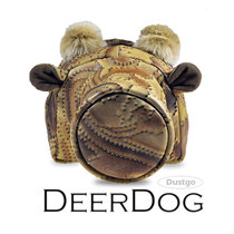 Deerdog Young Fashion Camera Bag Imported Deer Leather Punk Style Tailoring Service