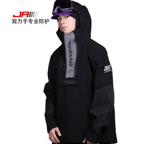 JR23-24 Adult Mens and Womens Sports Protective Ski Wear Tops Windproof Bibs Waterproof Breathable and Resistant