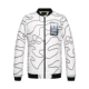 Senma Enterprise Store Jacket Áo khoác nam thời trang mùa xuân và mùa thu Thanh niên Quần áo bóng chày In Hanfeng Chic Áo khoác nam