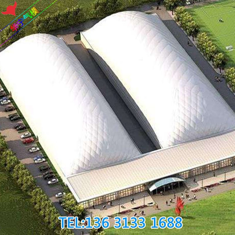 Large outdoor inflatable tent Stadium basketball court membrane structure mobile house wedding banquet tent activity exhibition