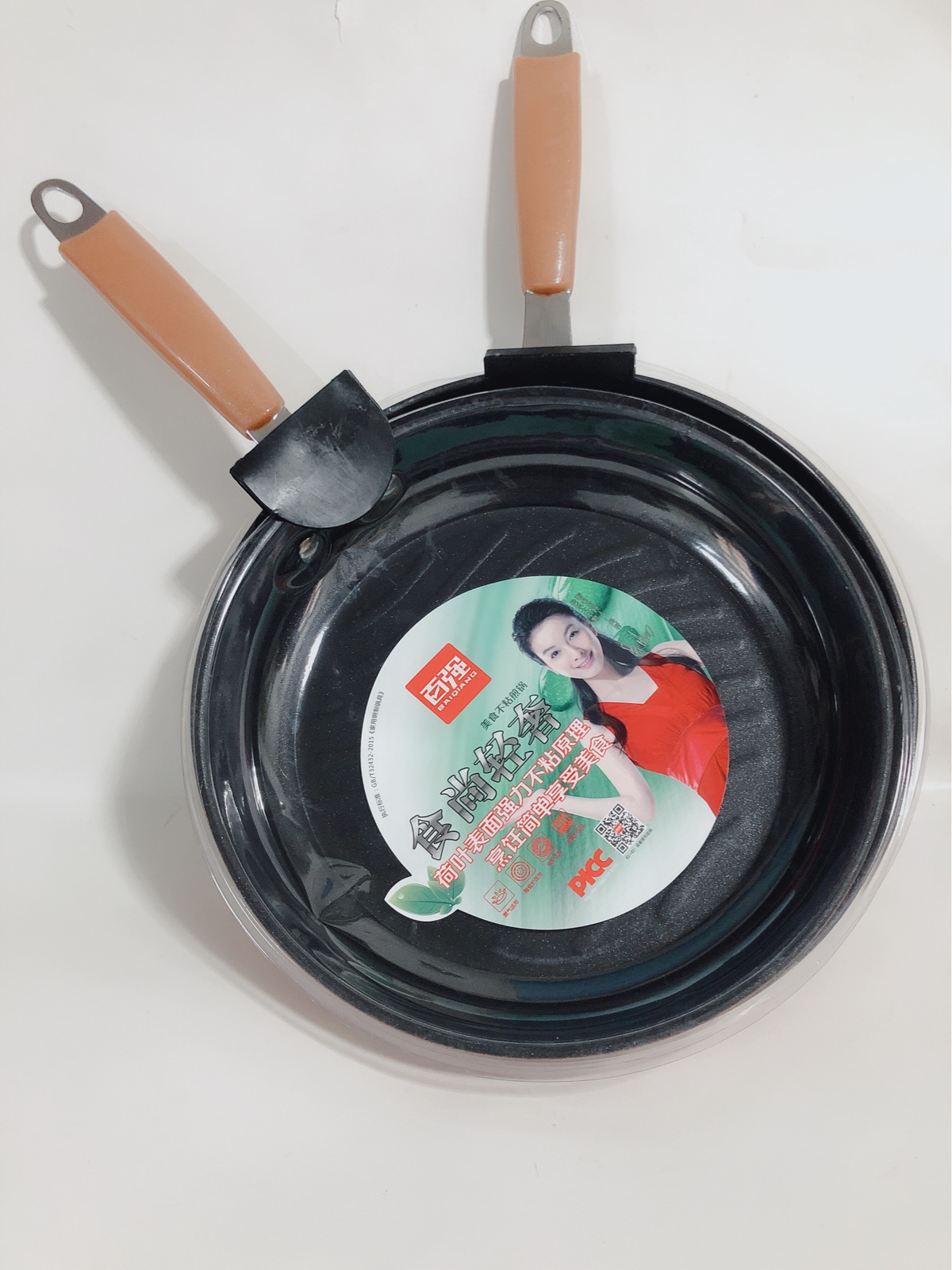 100 gourmet non-stick frying pan 100 frying pan pan Steak frying pan Single small wok 26cm28cm