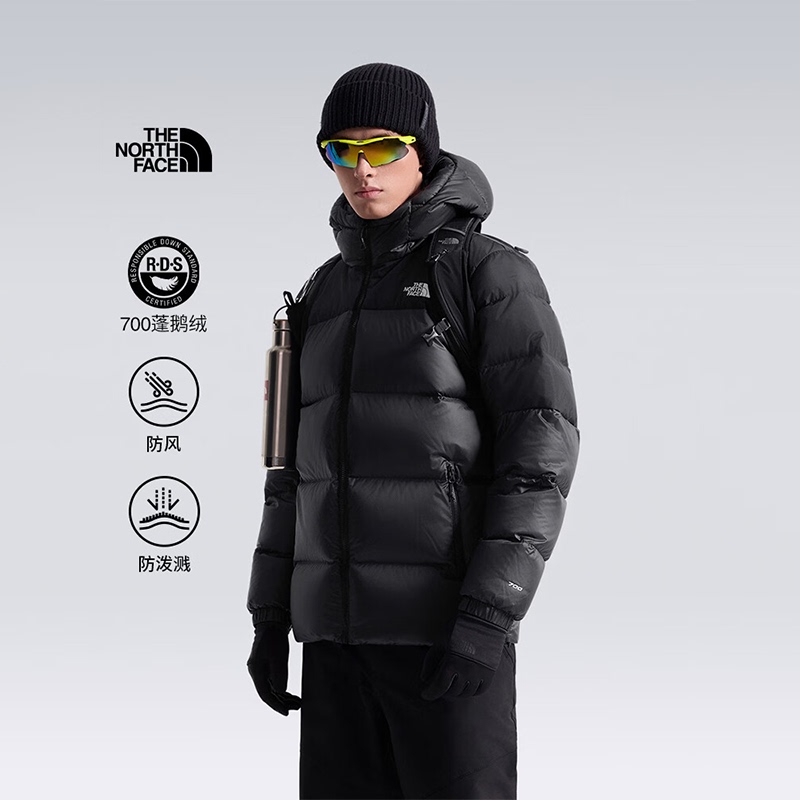 The North Face [Classic Style] Men's down Jacket 700 Fill Power Goose down Warm Outdoor Water-Repellent 26 Autumn/Winter New Collection | 8m46