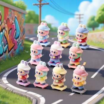 Flocking dress up skateboard bunny cute diy