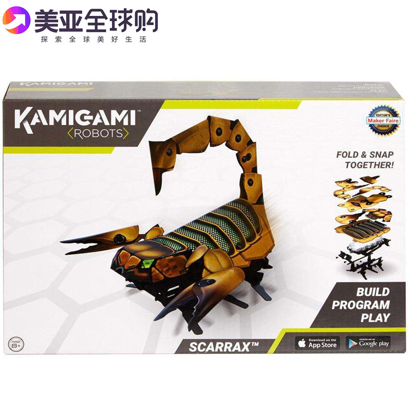 Kamigami Beetle Fighter fighters mobile phone APP programming design remote control interactive game children Puzzle Toys