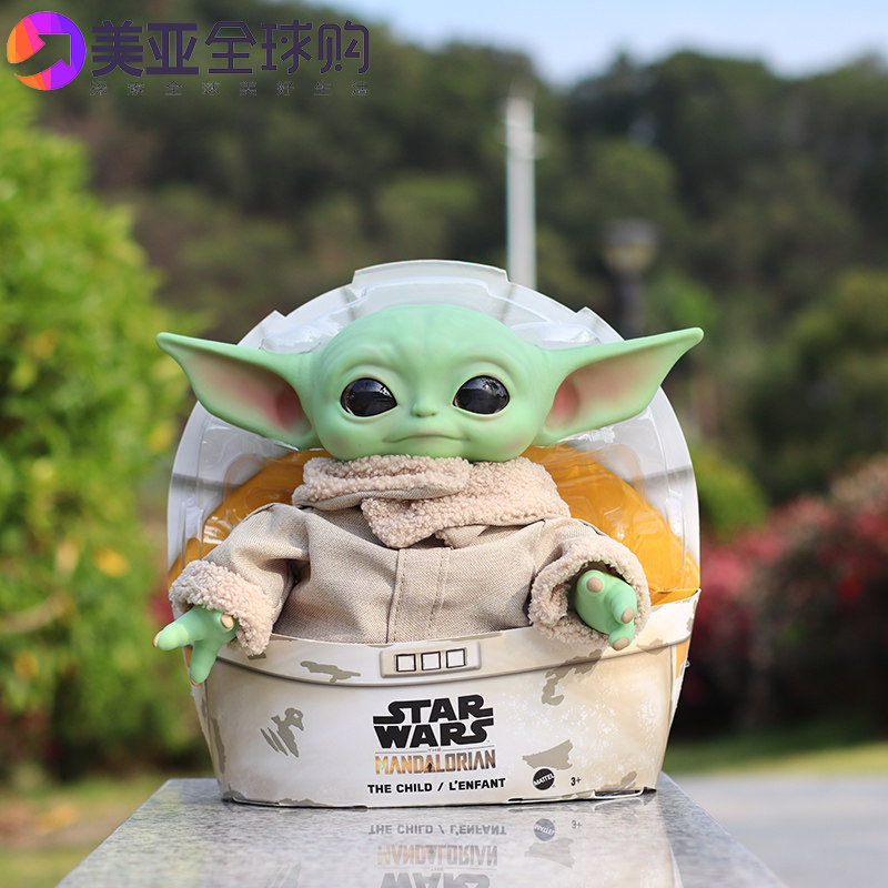 Genuine Beauty Tai Mattel yoda baby Star Wars Yoda Baby Mandalo Man doll Toy Toy Toy Toy