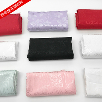 Jacquard silk fabric Chinese style ancient costume Hanfu fabric Horse face skirt Bijia Ming upper coat cloth Jacquard cheongsam cloth