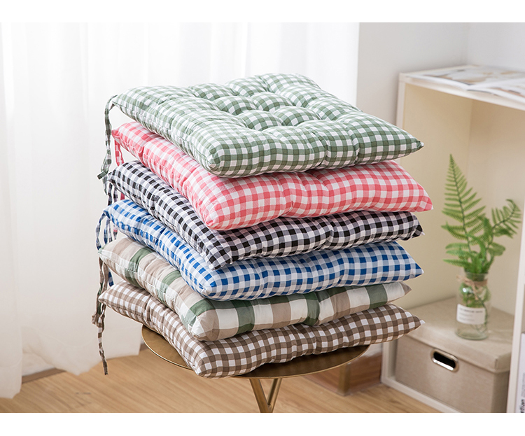 Ghế đệm pad phân văn phòng sinh viên nữ mông đệm đệm vuông pad ngồi đệm trong một tie nhà - Ghế đệm / đệm Sofa đệm ghế gỗ bằng da