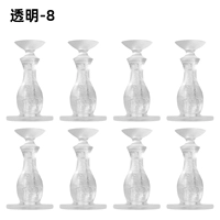 Высококачественные настенные поглотители ✅Прозрачные [упаковка из 8 шт.] бесшумные и предотвращающие столкновения + нет необходимости пробивать отверстия