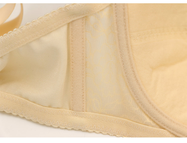 Đồ lót cổ xưa và hiện đại đầy đủ phần mỏng cotton nữ kích thước lớn thoải mái với vòng thép không có áo ngực xốp quần áo lót đẹp