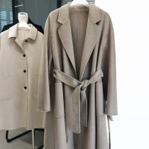 Ku Yinjia cashmere coat woolen coat autumn and winter ladies wool coat warm and comfortable