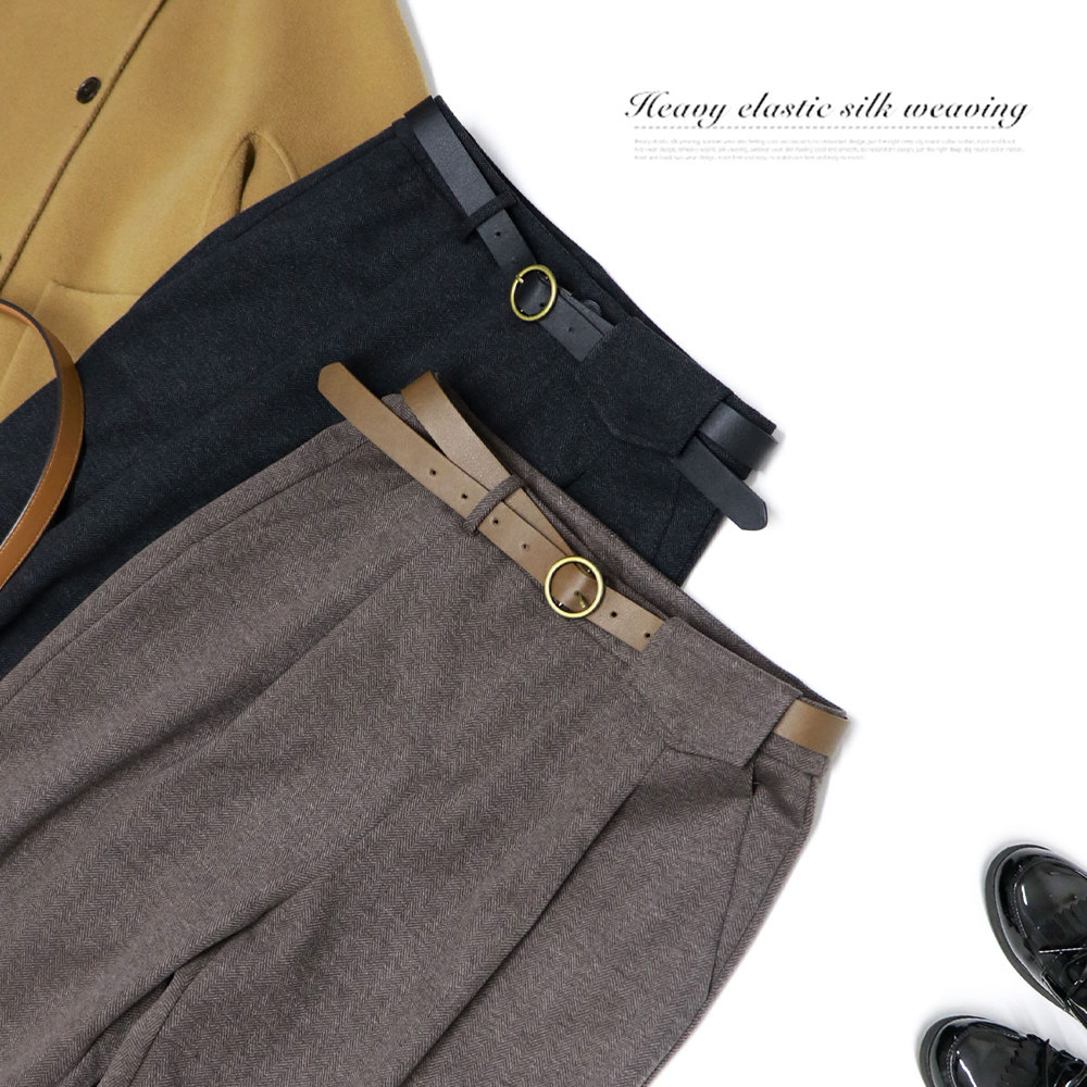 Couyin floral sequin straight drum high waist section Tapered Casual 90% pants Lazy 100 Lap Casual Pants