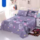 Khăn trải giường bằng vải cotton nguyên chất ba mảnh cotton sinh viên ký túc xá chăn đôi chiếu lớn kang đơn gối - Khăn trải giường