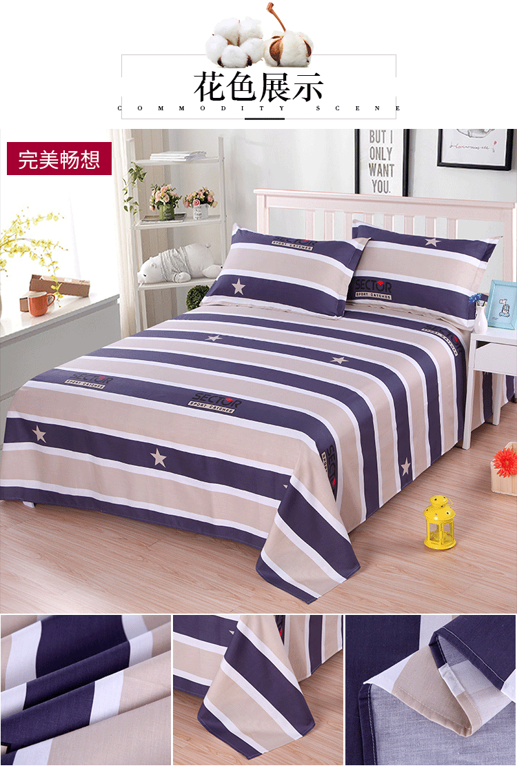Bông đôi giường đơn sinh viên chăn bông giải phóng mặt bằng đặc biệt 3/4 m nông thôn order đơn đặt hàng - Khăn trải giường bộ ga giường everon