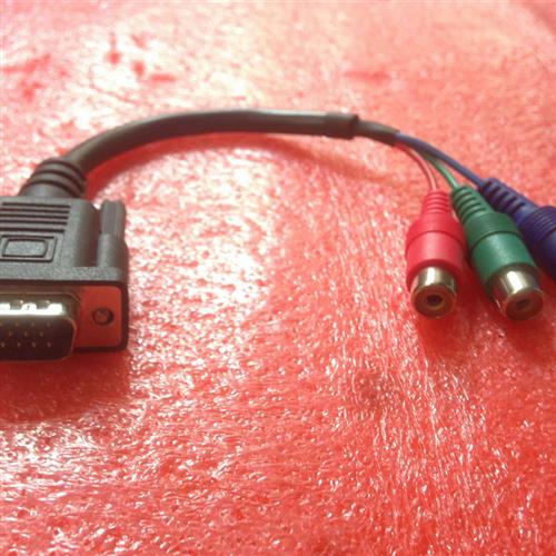 Fuji Conn Production VGA Revolution Color and Chromatic Bar 3RCA Line VGA transchromatic extension cord computer connected TV-Taobao