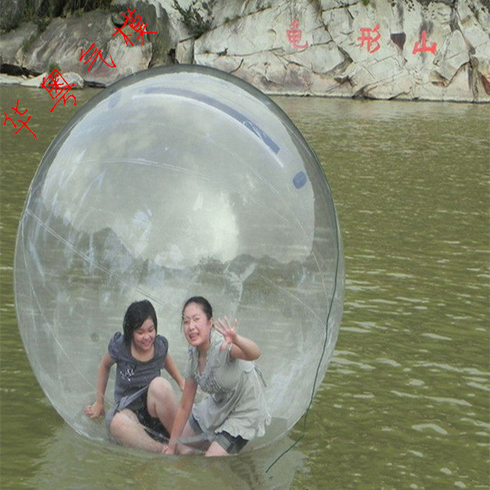 Water walk ball adult children dance ballet crystal dance ball transparent ball inflatable PVC water roller ball