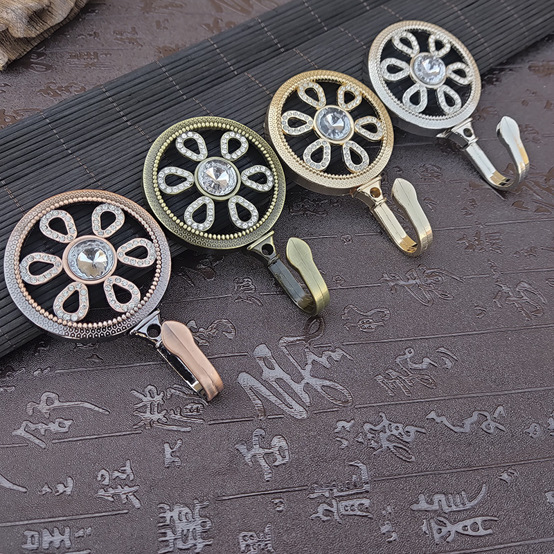 European curtain wall hook adhesive hook hook crystal wall adhesive hook curtain hook hook hook metal alloy thick