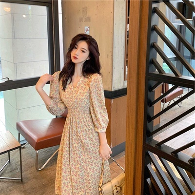 Комплект, юбка, кардиган, весеннее платье, французский стиль, в цветочек, коллекция 2023, городской стиль