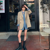 Senior sense small suit jacket women 2021 New Korean version of small man suit early spring and autumn niche design sense suit