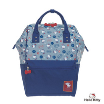Hello Kitty Katie Fun Tour Large Open Hand Backpack L Blue