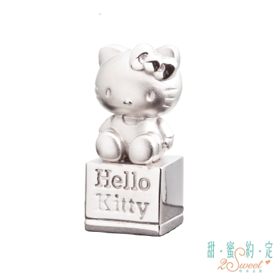 Hello Kitty personal style Katie pure silver seal-Taobao