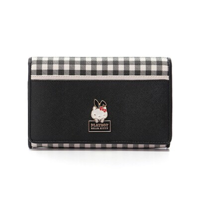 Playboy x Hello kitty Bunny Kitty Series Flip Clamp - Versatile Plaid