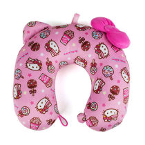  HELLO KITTY children with a cat ear styling brigade with a neck cushion (straight row wheel)