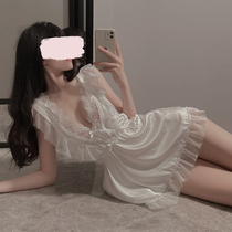 Sexy Erotic Lingerie Pure Erotic Uniform Q Anecdoary Sleepwear Womans Emotional Exposure Lace Womens Clothing