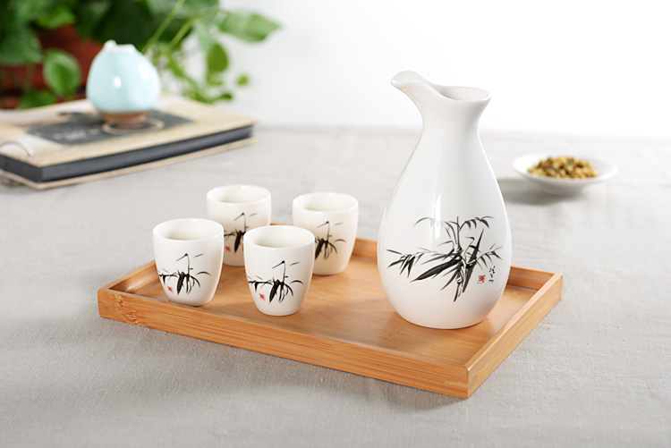 Bộ rượu bằng gốm, bình rượu, rượu trắng, ly rượu, bình, rượu mạnh, rượu, rượu, phục vụ, rượu vang, 1 kg, kiểu Nhật ly uống rượu