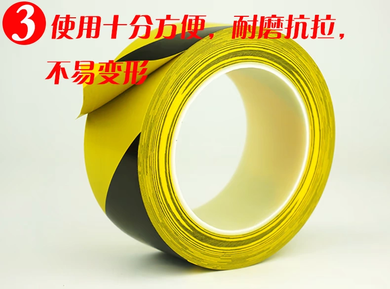 Định vị nhãn cảnh báo gắn liền với mặt đất của quản lý bộ 4D mặc không trượt xác định kênh an toàn tự dính không thấm nước bình chữa cấm thoát đống bị lai với bảo vệ