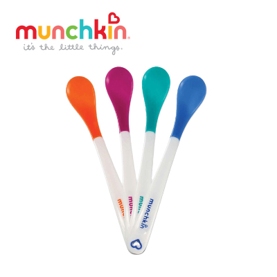 美国munchkin满趣健婴儿感温勺2只