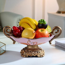 Nordic Luxurious Fruits Pan Home Upscale Living Room Tabletop Tea Table Candy Snacks Fruit Pan Furnishing Home Decoration Products