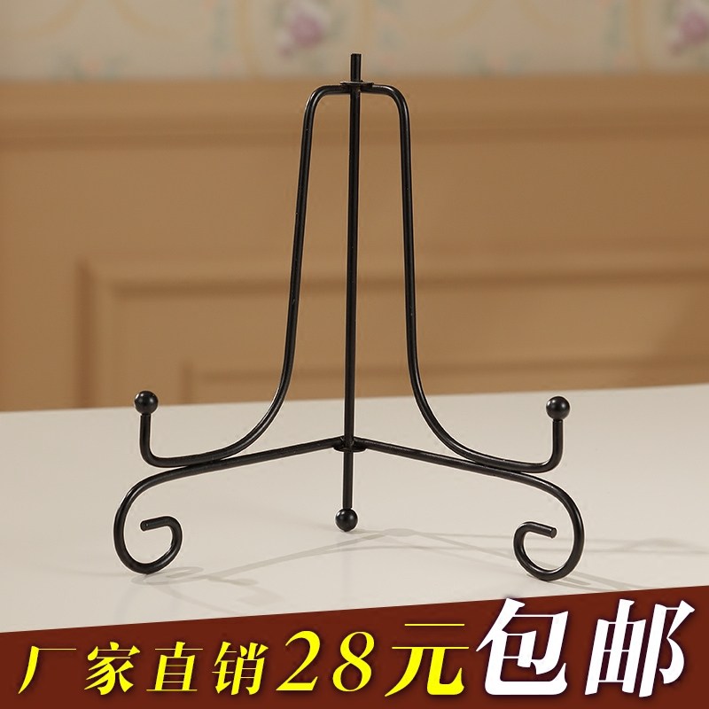Baking lacquered iron pendulum disc holder ceramic disc Trusty Crafts Gift Pendulum Decorated certificate Medal Show Pu-erh Tea Cake Racks